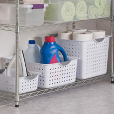 Sterilite 16268006 Large Ultra Storage Basket