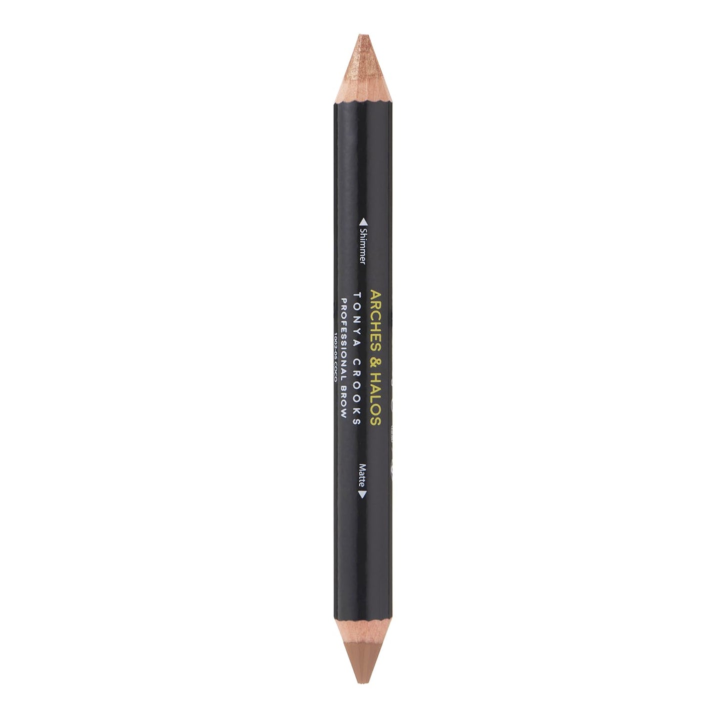 Arches & Halos Brow Highlighting and Concealer Crayon - Coco - Shaping and Shimmer Eyebrow Stick and Highlighter Duo - Soft, Ultra Creamy Formula