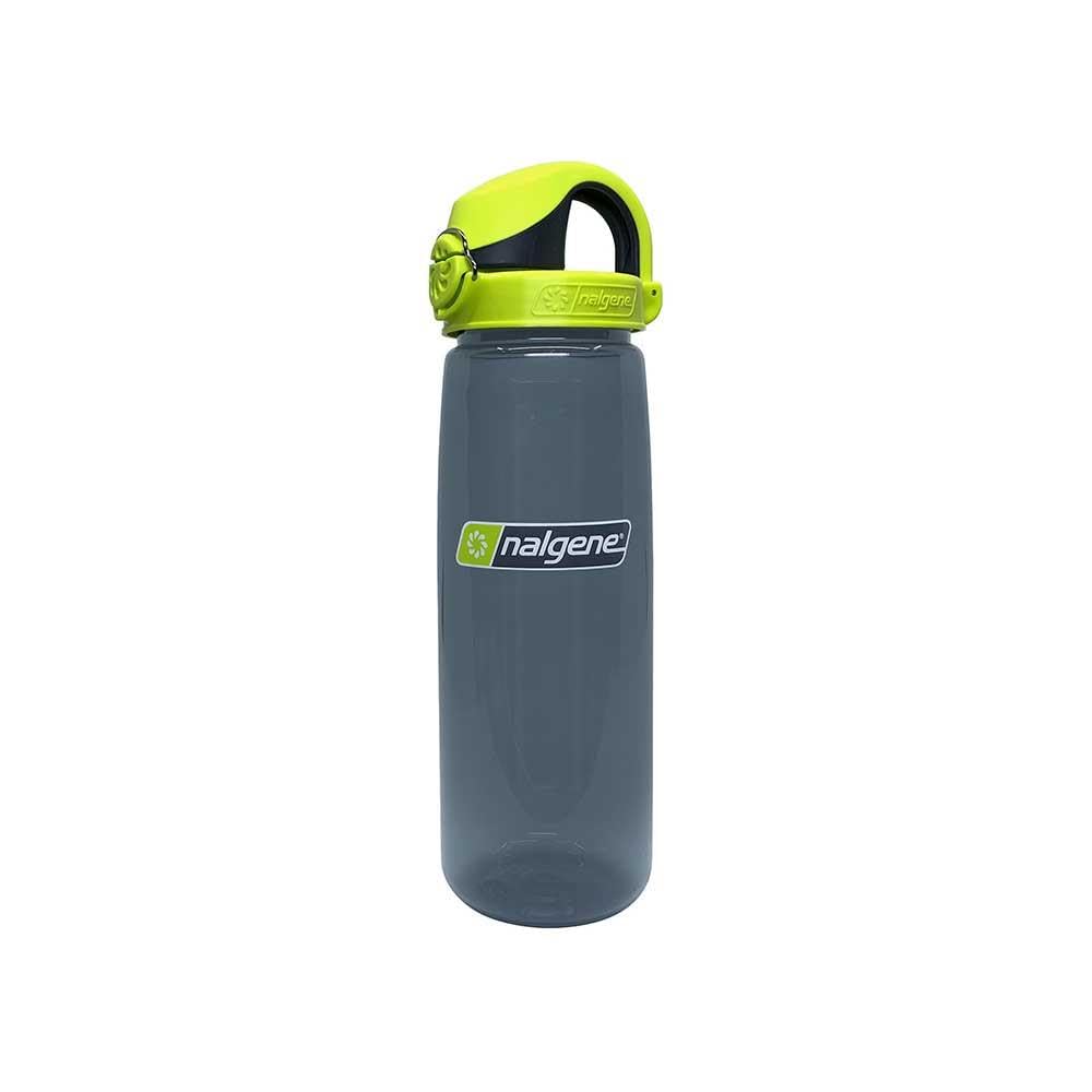 Nalgene On the Fly BPA-Free Water Bottle, Charcoal with Charcoal/Lime, 24 Oz