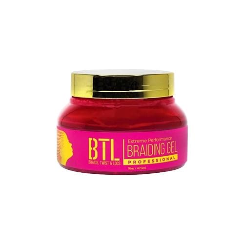 BTL Family size 16 Fl oz. BTL Professional BRAIDING GEL Extreme Performance LEVEL 5