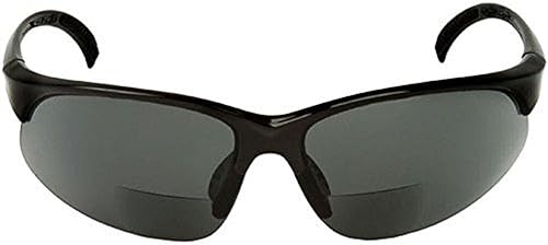 Pink Ribbon Shades Sport Wrap Bifocal Sunglasses - Outdoor Reading/Activity Sunglasses (Black, 1.75 x)