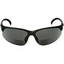 Pink Ribbon Shades Sport Wrap Bifocal Sunglasses - Outdoor Reading/Activity Sunglasses (Black, 1.75 x)