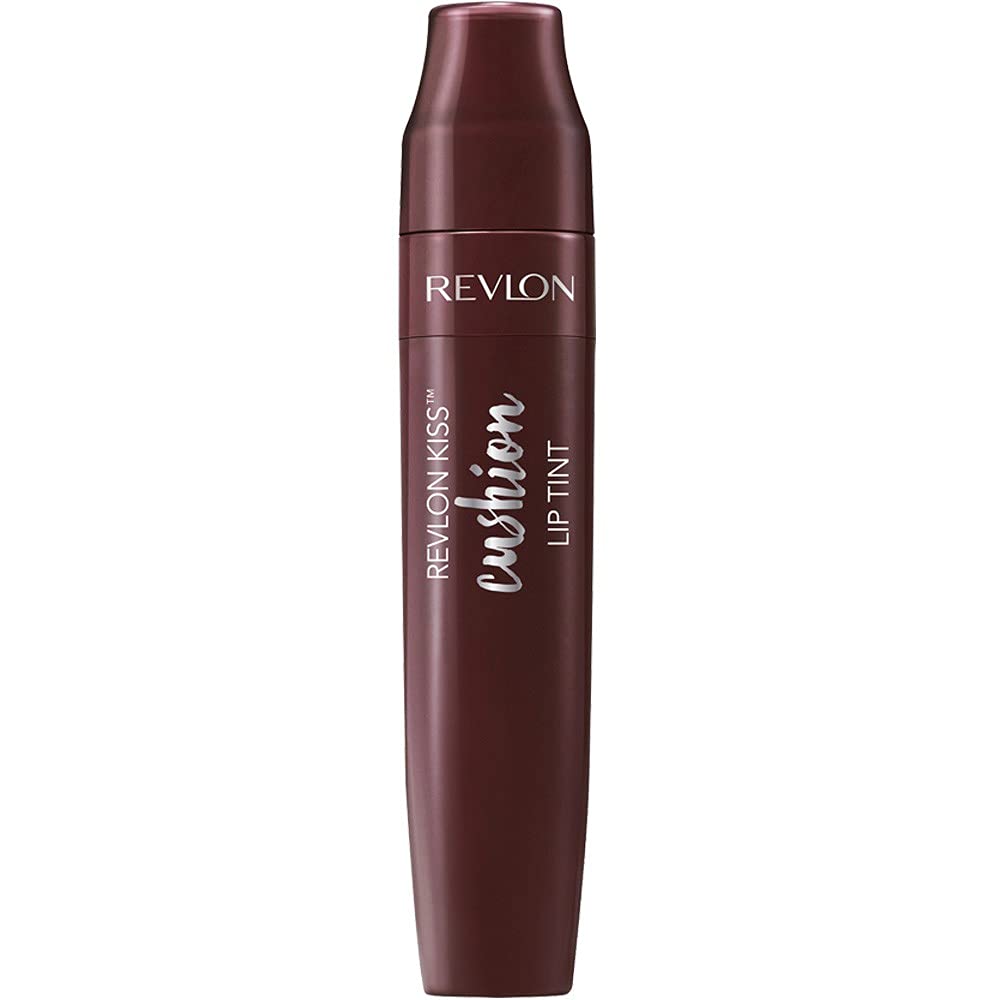 REVLON Kiss Cushion Lip Tint Lipstick, Wine Trip