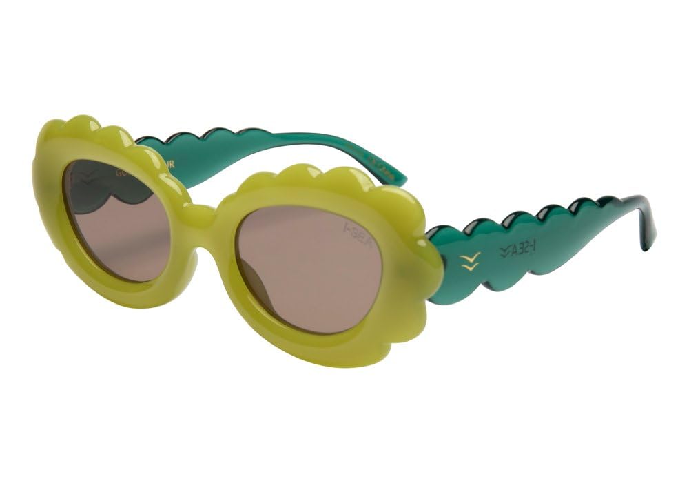 I-SEA Women's Sunglasses - Golden Hour (KIWI/BROWN POLARIZED), 44.5mm