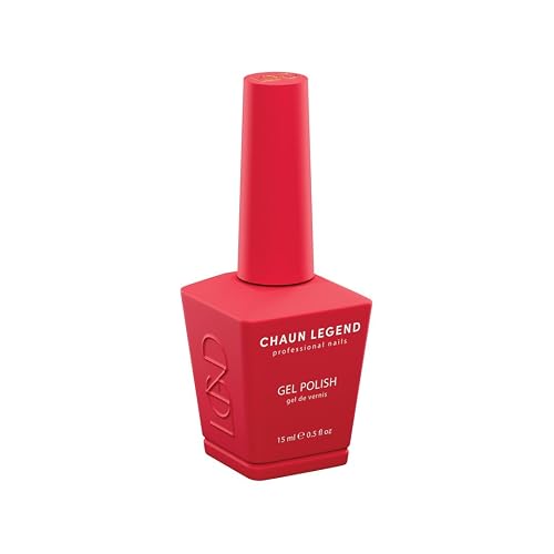 Chaun Legend Gel Nail Polish | Hot And Bothered LG5183 (electric neon pink) | Soak Off UV LED Cure Gel Polish High Gloss 15ml Beauty & Personal Care Chaun Legend Professional Nails