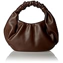 The Drop Women's Addison Soft Volume Top Handle Bag, Chocolate, One Size