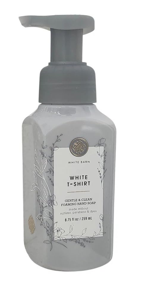 Bath & Body Works Spring Scents Gentle & Clean Foaming Hand Soap - 8.75 fl oz (White T Shirt)