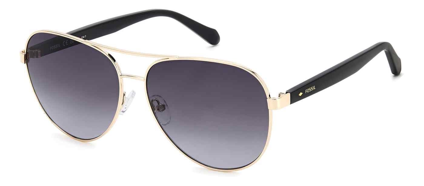 Fossil Women's FOS 3150/G/S Pilot Sunglasses 60MM