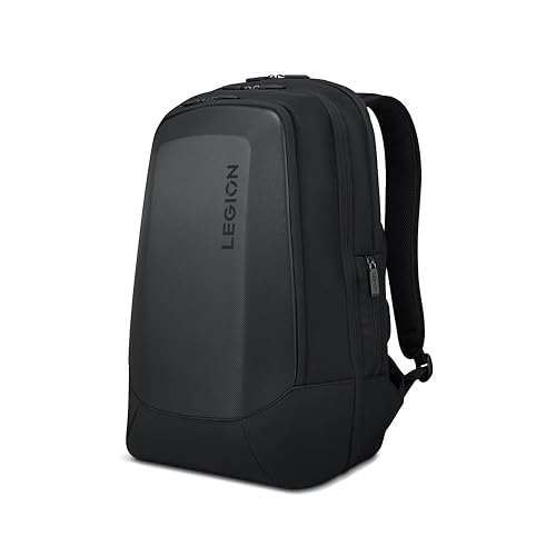 Lenovo - Legion 17” Armored Backpack - Gaming Laptop Bag - Double Layered Protection - Dedicated Storage Pockets - Durable Pack with EVA Front Shield