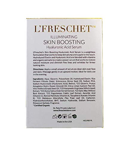 L'Freschet Skin Boosting Hyaluronic Acid Serum Beauty & Personal Care L'FRESCHET