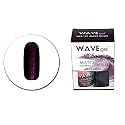 WAVEGEL Soak-0ff Gel & Nail Lacquer Matching Duo Set - Black Olives - W63112-63112 I 0.5 Oz Beauty & Personal Care WAVE gel