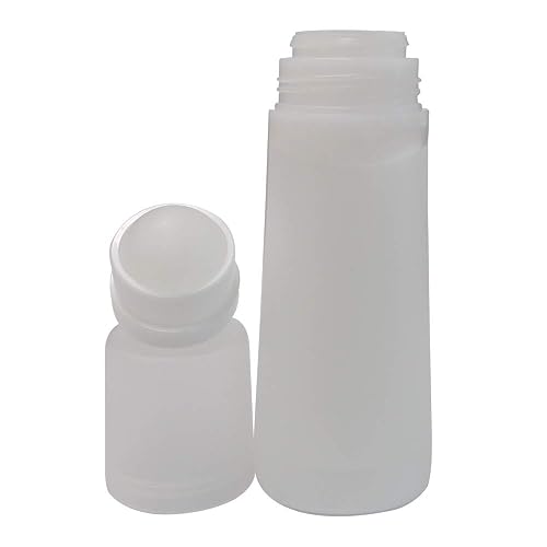 Roll-on Head Top Plastic Applicator Refillable Hygienic Liquid Bottles Skin Care Scalp Hair Loss Care Medicine Cosmetic Travel Use (70ml)