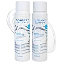 Seaweed Bath Co. Gentle Shampoo and Conditioner Set - Unscented - Nourishing Hair Care With Hyaluronic Acid, Aloe, Argan Oil, For Sensitive Scalps