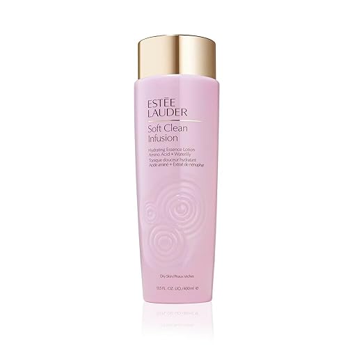 Estée Lauder Soft Clean Infusion Hydrating Skin Essence Face Lotion Toner with Amino Acid + Waterlily, 13.5 Fl Oz