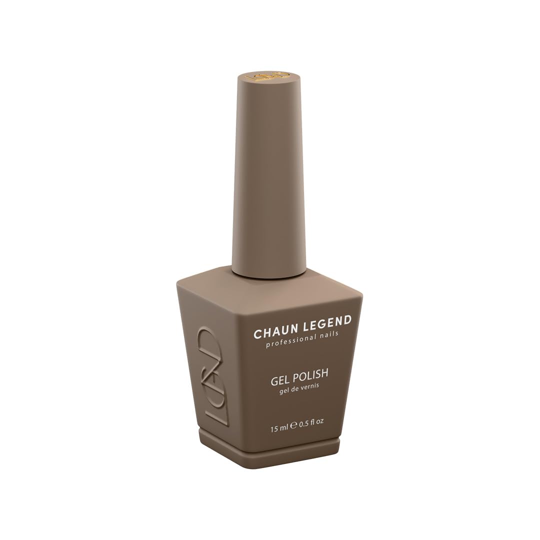 Chaun Legend Gel Nail Polish | Mauve Out The Way LG5194 (cool mushroom brown) | Soak Off UV LED Cure Gel Polish High Gloss 15ml Beauty & Personal Care Chaun Legend Professional Nails
