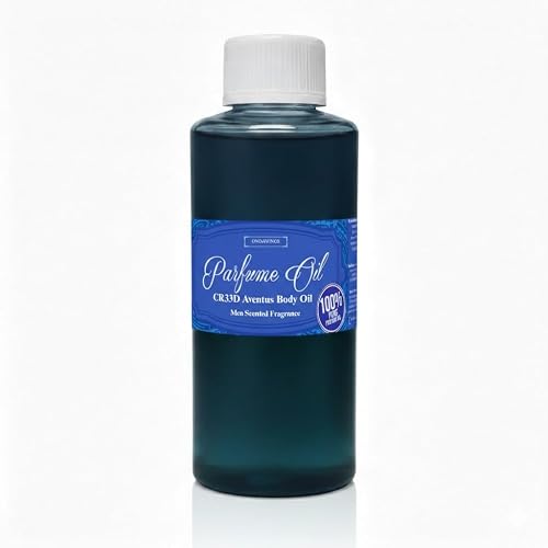 ROMERIZA INC. 2 Fl Oz Perfume Oil CR33D Aventus For Men Our Interpretation Fragrance Body Oil Scented Fragrance For Home & Best for Gifts