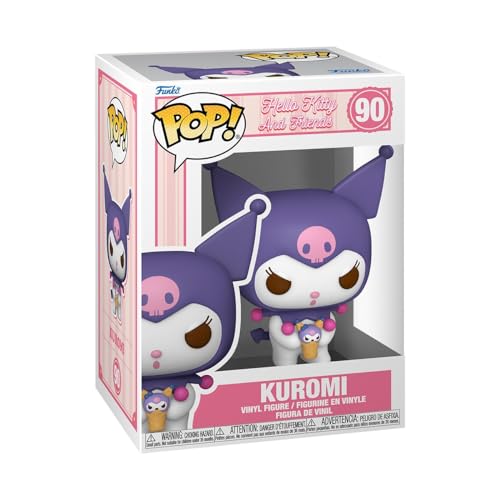 Funko POP! Sanrio: HK - Kuromi - Hello Kitty - Collectable Vinyl Figure - Gift Idea - Official Merchandise - for Kids & Adults - Cartoons Fans…
