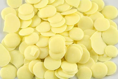 Kyabo 100% Pure and All Natural Cocoa Butter - 4oz - Comes in easy to use wafer shape - Food Grade - great for making lip balm, cream, hair products