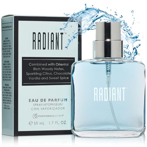 PB ParfumsBelcam Radiant Eau de Parfum for Women - Warm Oriental Vanilla Gourmand Perfume with Citrus, Chocolate & Caramel - Sweet Spicy Fragrance