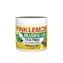 PINK LEMON Braiding Gel - Tea Tree - Maximum Hold, No Flaking, Long Lasting Hold, High Shine. For Micro, Inter, Dread, Faux, Loc, Twist, Braid, Edge
