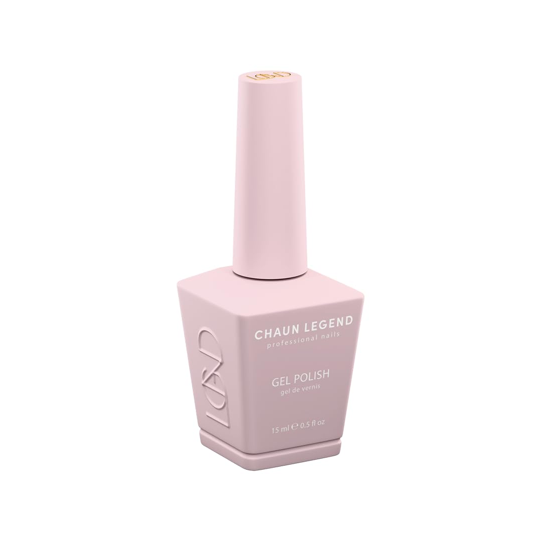 Chaun Legend Gel Nail Polish | The "O" Diet LG5124 (peachy nude pink) | Soak Off UV LED Cure Gel Polish High Gloss 15ml Beauty & Personal Care Chaun Legend Professional Nails
