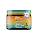 Mielle Organics Mango & Tulsi Nourishing Leave In Conditioner for Curly Hair - Moisturizing Leave In Conditioner with Breakage Protection & Scalp