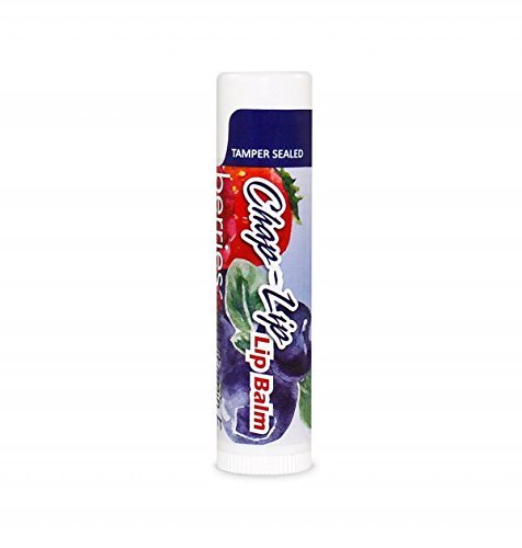 Chap-Lip Lip Balm Three Pack (.15 Ounce Each) for Cold sores, Dry chapped Lips, and Fever blisters. (Berries) Beauty and Personal Care Chap-Lip
