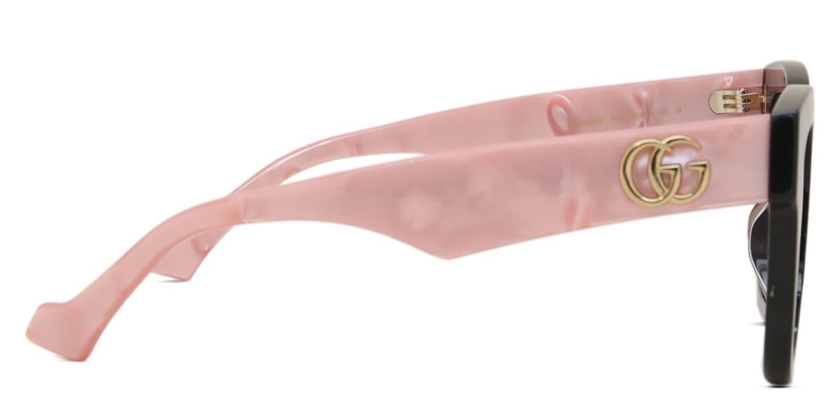 Gucci Women's Oversized Square Sunglasses, Black-Pink-Brown, One Size