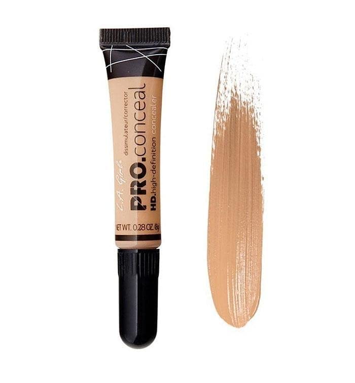 L.A. Girl Pro Conceal HD Concealer GC973, Creamy Beige, 0.25 Oz