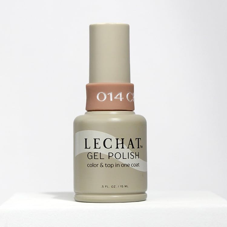 Lechat Gel Polish - Charming, Color and Top in One Coat, Shiny Long-Wear, Brown Gel Nail Polish Beauty & Personal Care LECHAT