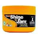 AmPro Shine-n-Jam Maximum Hold - Infused with Honey Extract to Strengthen Hair - Great for Taming Fringe, Ponytails, Soft Weaves, and Braids - Keeps