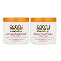 Cantu Shea Butter Leave-In Conditioning Repair Cream, 16 Ounce (Pack of 2)