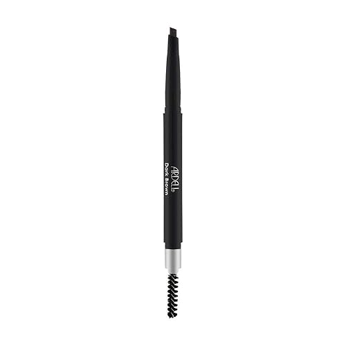 Ardell Mechanical Brow Pencil - Dark Brown, Long-Lasting Eyebrow Pencil for Women, Precision Tip with Built-In Spoolie for Defined Eyebrows Makeup