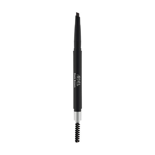Ardell Mechanical Brow Pencil - Dark Brown, Long-Lasting Eyebrow Pencil for Women, Precision Tip with Built-In Spoolie for Defined Eyebrows Makeup