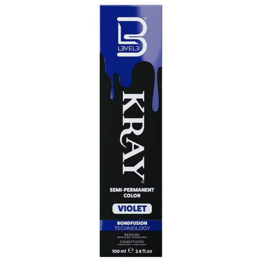 L3 - Level 3 Kray Semi Permanent Hair Color - Semi Permanent Hair Dye with Aloe Vera - Violet Beauty & Personal Care L3