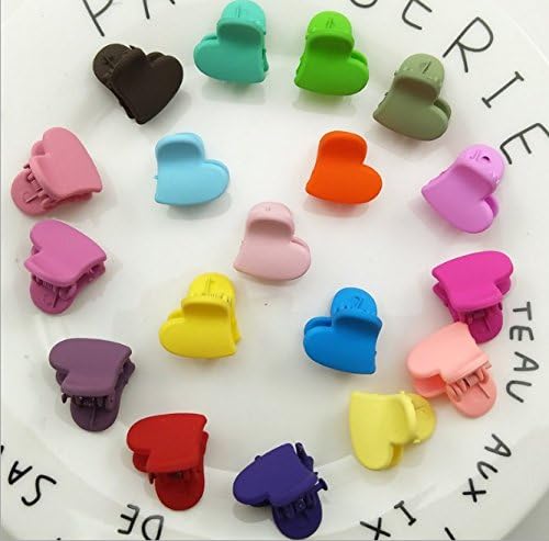 50 Piece Mini Hair Pins, Magnoloran Hair Claw Clip Snap Hair Bows Clips Hairpin Barrettes for Toddlers Baby Girls Kids Children Women Hair Accessories