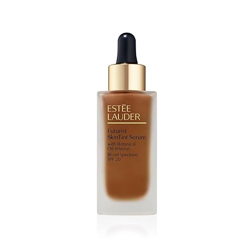 Estée Lauder Futurist Skin Tint Serum Foundation SPF 20 with Glycerin | Light Coverage, 1.0 Fl Oz, 5C1 Rich Chestnut