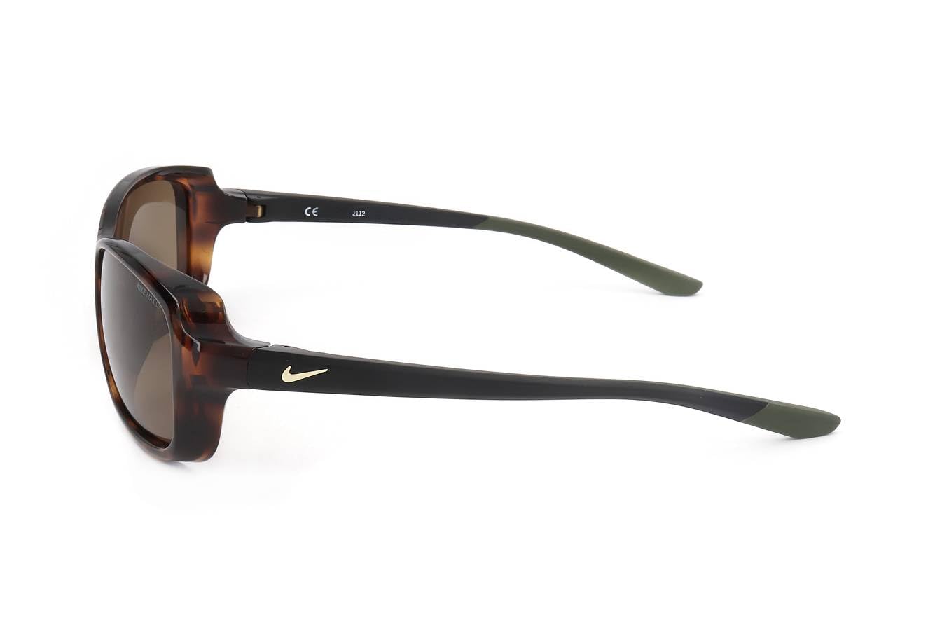 Nike CT8031-220 Breeze Sunglasses Soft Tortoise Frame Color, Dark Brown Lens Tint