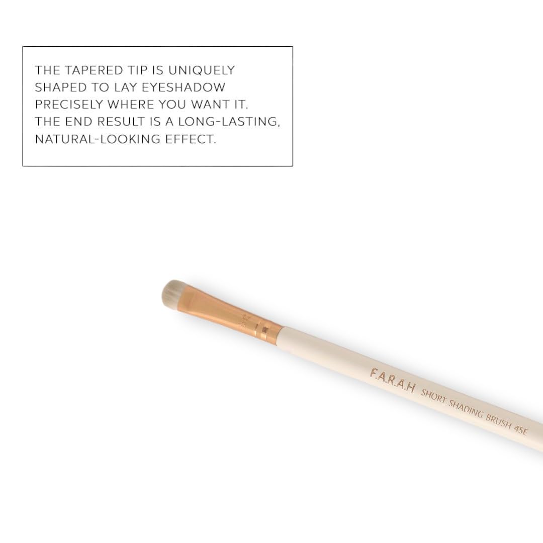 F.A.R.A.H Premium Short Shading Brush 45E (White)
