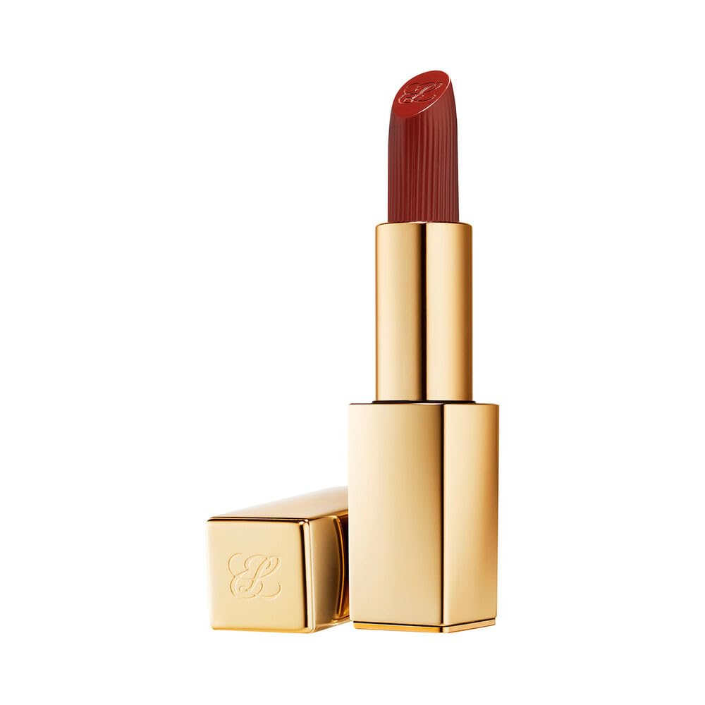 Estée Lauder Pure Color Long-Lasting Matte Lipstick for Women with Matte Finish | Plumping & Nourishing, 0.12 Ounce, 806 No Concessions