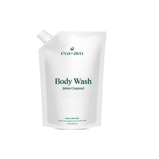 Eva + Avo Hydrating Body Wash, Gentle Moisturizing Cleanser for Dry, Sensitive & All Skin Types, Lightweight Daily Shower Body Wash for Women & Men Beauty & Personal Care Eva + Avo