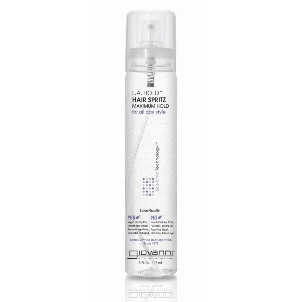Giovanni: L.A. Hold Hair Spritz, Styling Mist 5oz (2 pack)