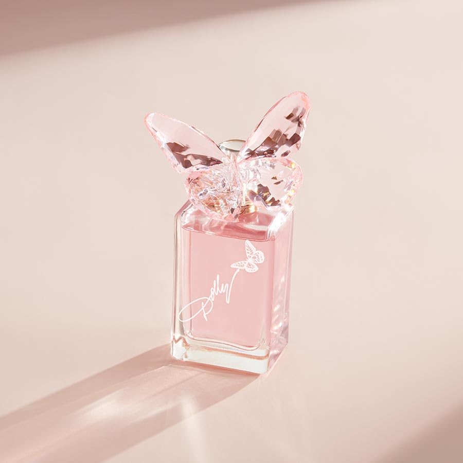 Dolly Parton Scent from Above Perfume and Lip Gloss - Eau de Toilette Spray for Women - Floral, Fruity, Casual & Feminine Perfume with Notes of