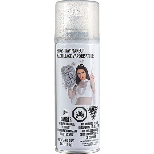 Gold Glitter Body Spray Makeup - 4 Oz. (1 Count) | Long-Lasting, Easy-to-Use, Sparkling Must-Have for Any Occasion