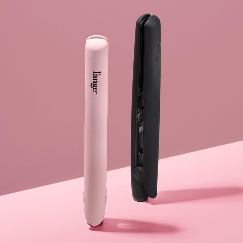 L'ANGE HAIR Le Ceramique 1-Pass Flat Iron Hair Straightener | Fast Heating Ceramic Flat Iron | Best Hot Tools Professional Hair Straightener to Lock