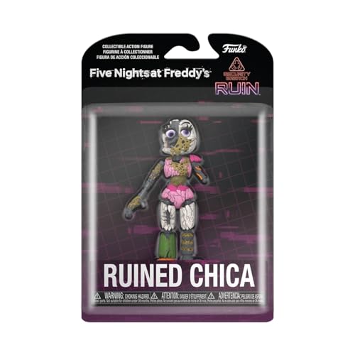 Funko Action Figure: Ruin - Ruined Chica - FNAF - Collectable - Gift Idea - Official Merchandise - for Boys, Girls, Kids & Adults - Video Games Fans