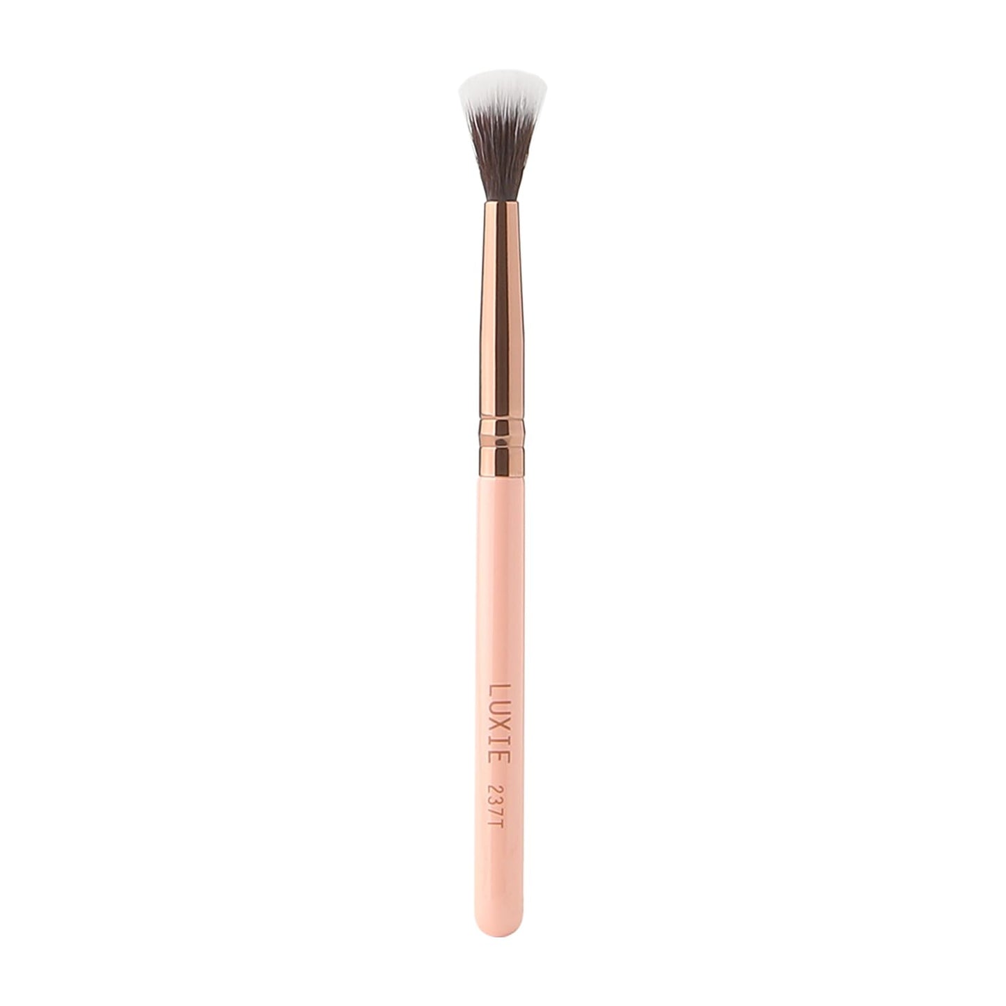 Luxie Rose Gold Blending Brush 237 - Eyeshadow Brush for Applying Transition Colors - Blend Harsh Lines for Flawless Eyeshadow Looks - 1 pc