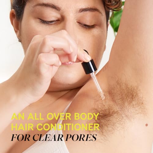 Fur Oil Ingrown Hair Treatment – Jojoba & Grape Seed Moisturizer with Clary Sage & Tea Tree to Prevent & Treat Ingrown Hairs