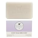 Dionis Goat Milk Skincare 6oz Lavender Blossom Scented Hand & Body Bar Soap - Moisturize, Restore, for All Skin Types, Non Greasy, No Residue
