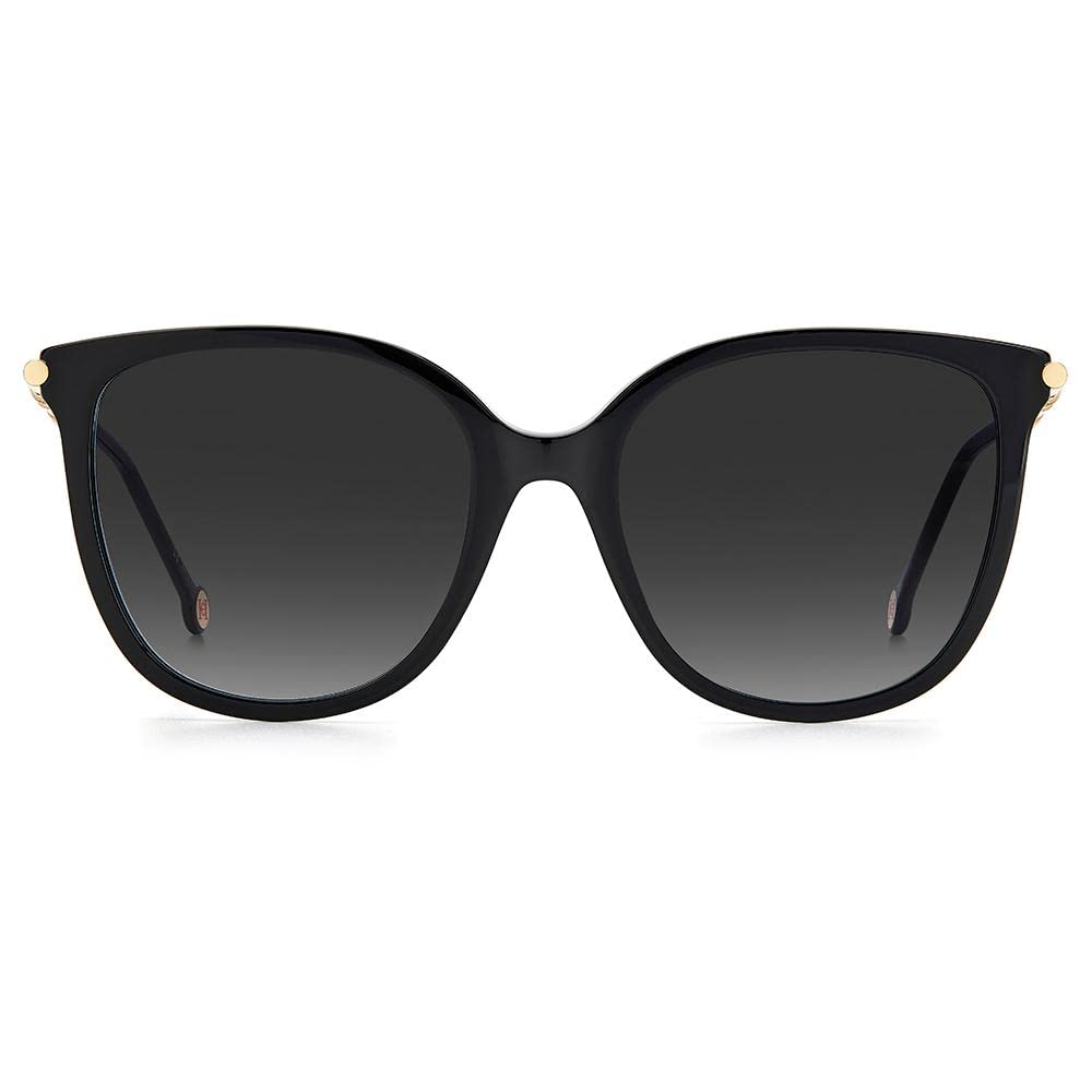 Carolina Herrera Grey Shaded Cat Eye Ladies Sunglasses CH 0023/S 0807/9O 55